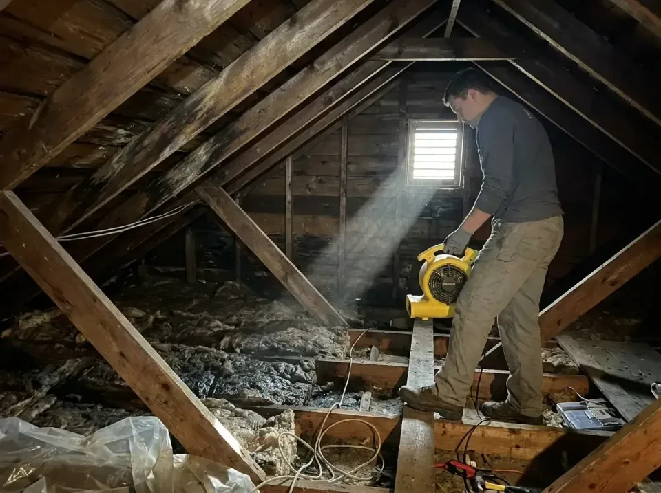 attic-water-damage-drying-proc-007 — frequently asked questions, Emergency Water Extraction & 24/7 Flood Response in Farley,…